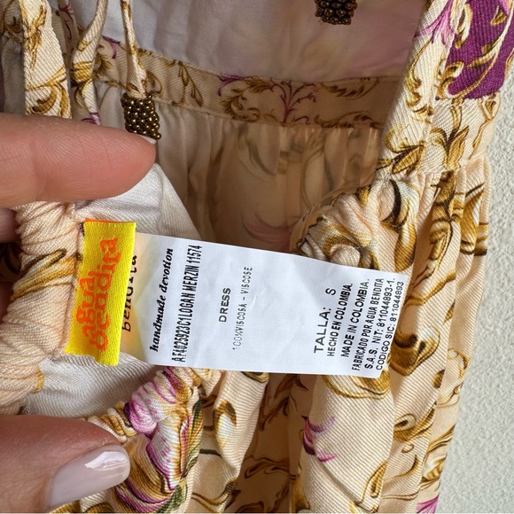 AGUA BENDITA Logan Mini Dress in Merzin Multicolor - Picture 6 of 7